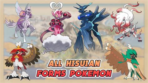 pokemon hisui|all new hisuian pokemon.